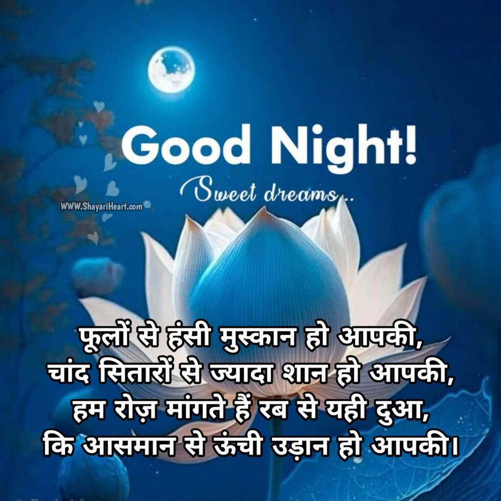 Good Night Shayari
