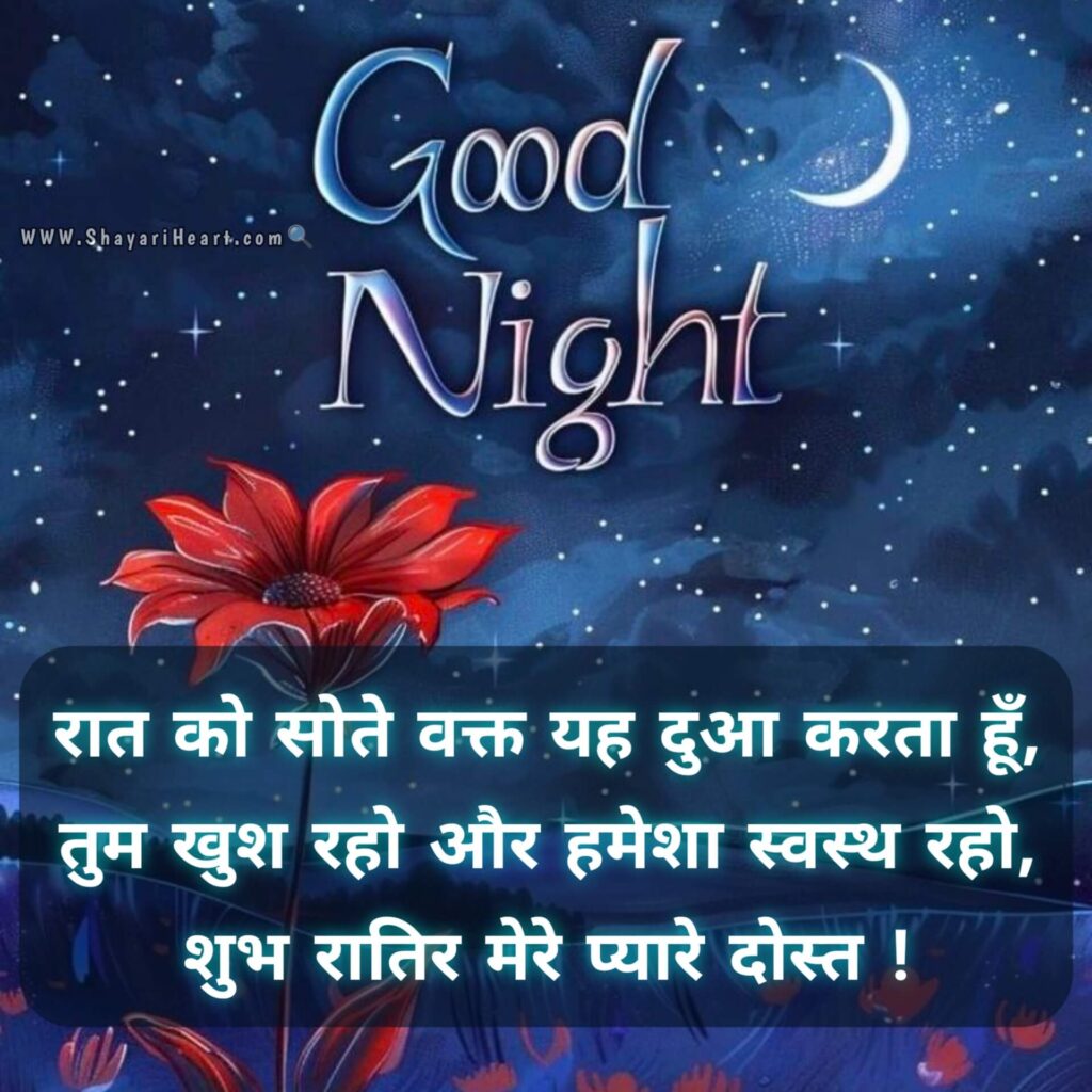 Good Night Shayari