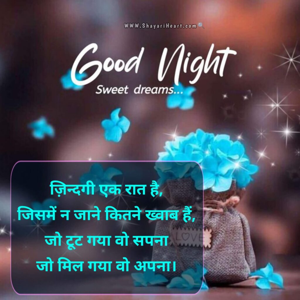 Good Night Shayari