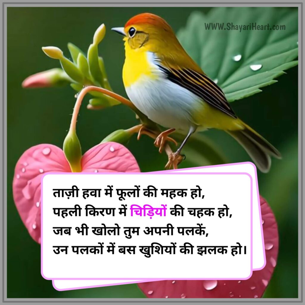Good Morning Shayari in Hindi