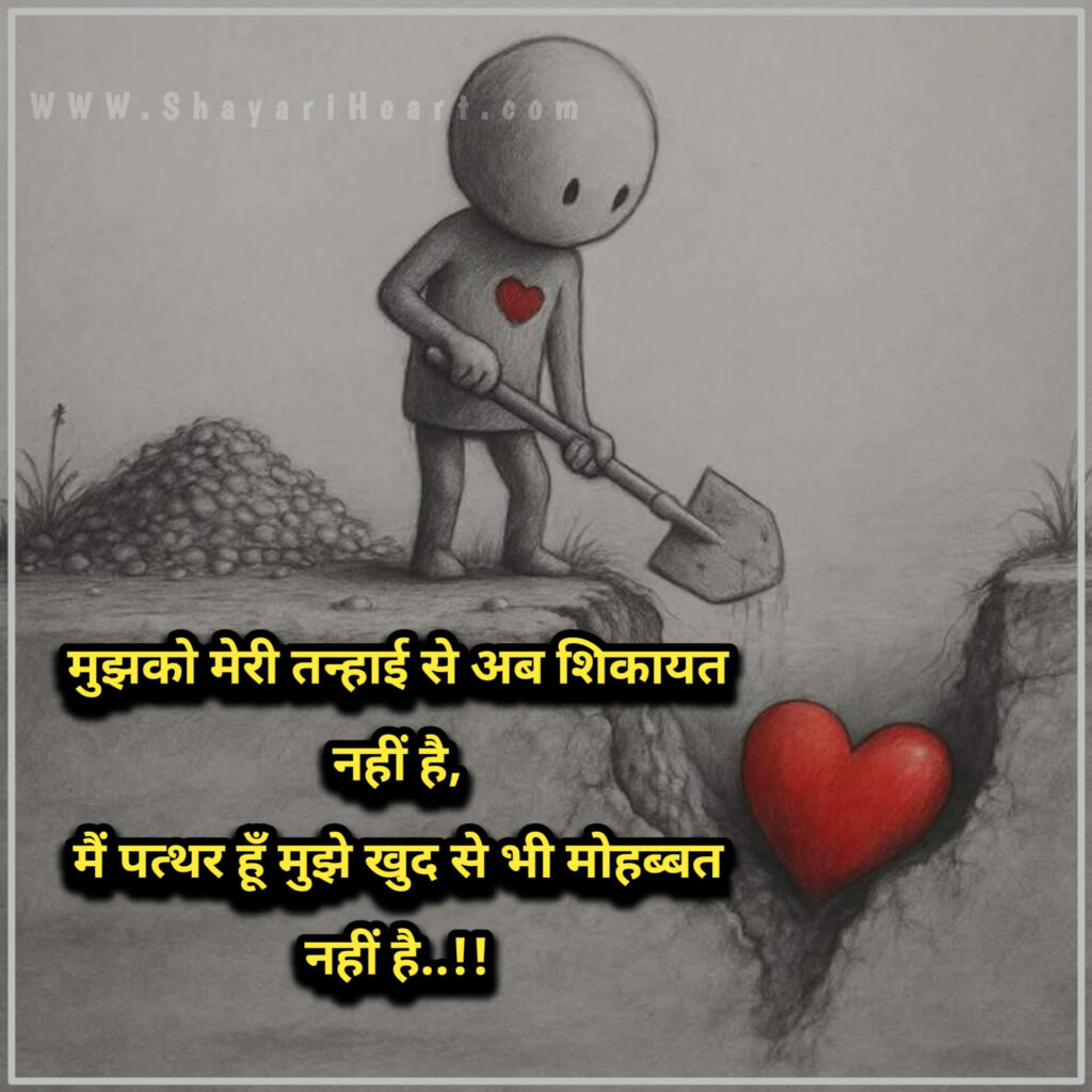 Alone Shayari in Hindi