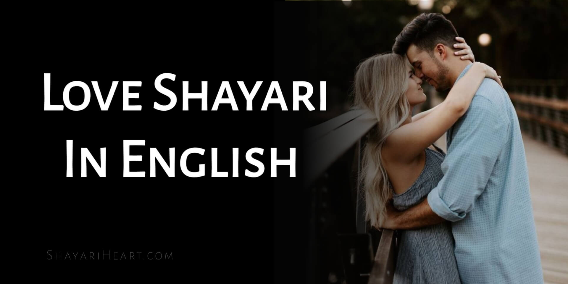Love Shayari In English